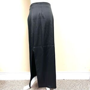 - Buyer Too vintage satin skirt with side slit size 9